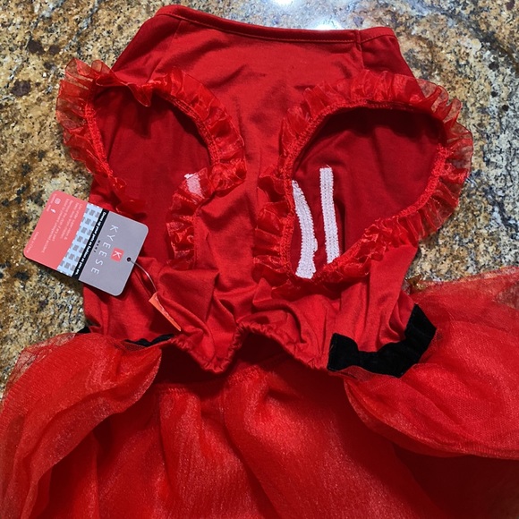 Holiday JOY dog dress tutu large - Picture 5 of 10